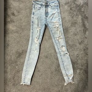 American Eagle Super High Rise Jegging